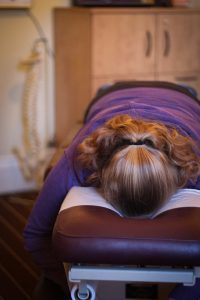 chiropractic session