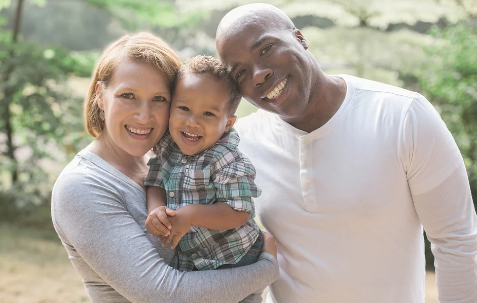 a happy family
